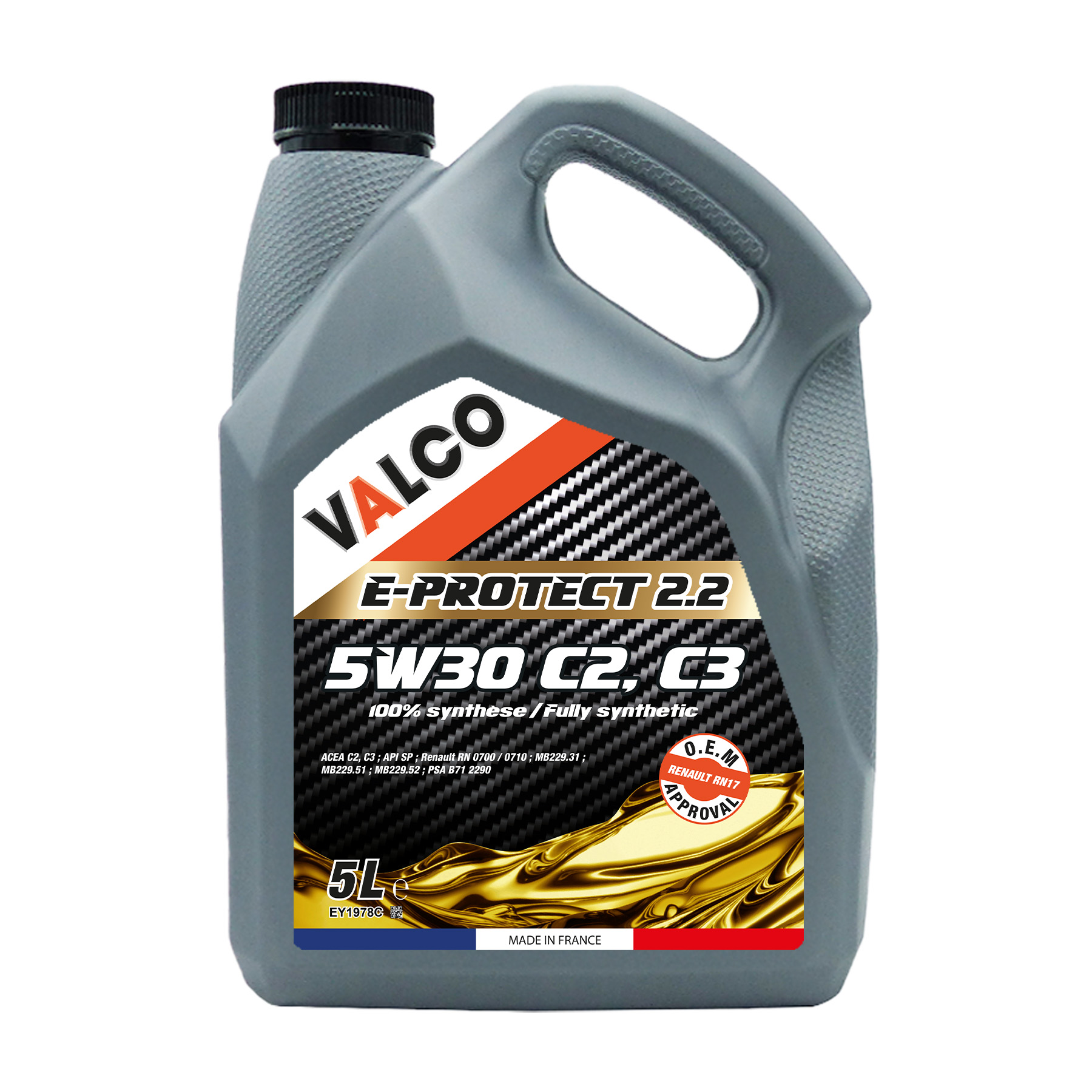VALCO E-PROTECT 2.2 5W30 C2, C3