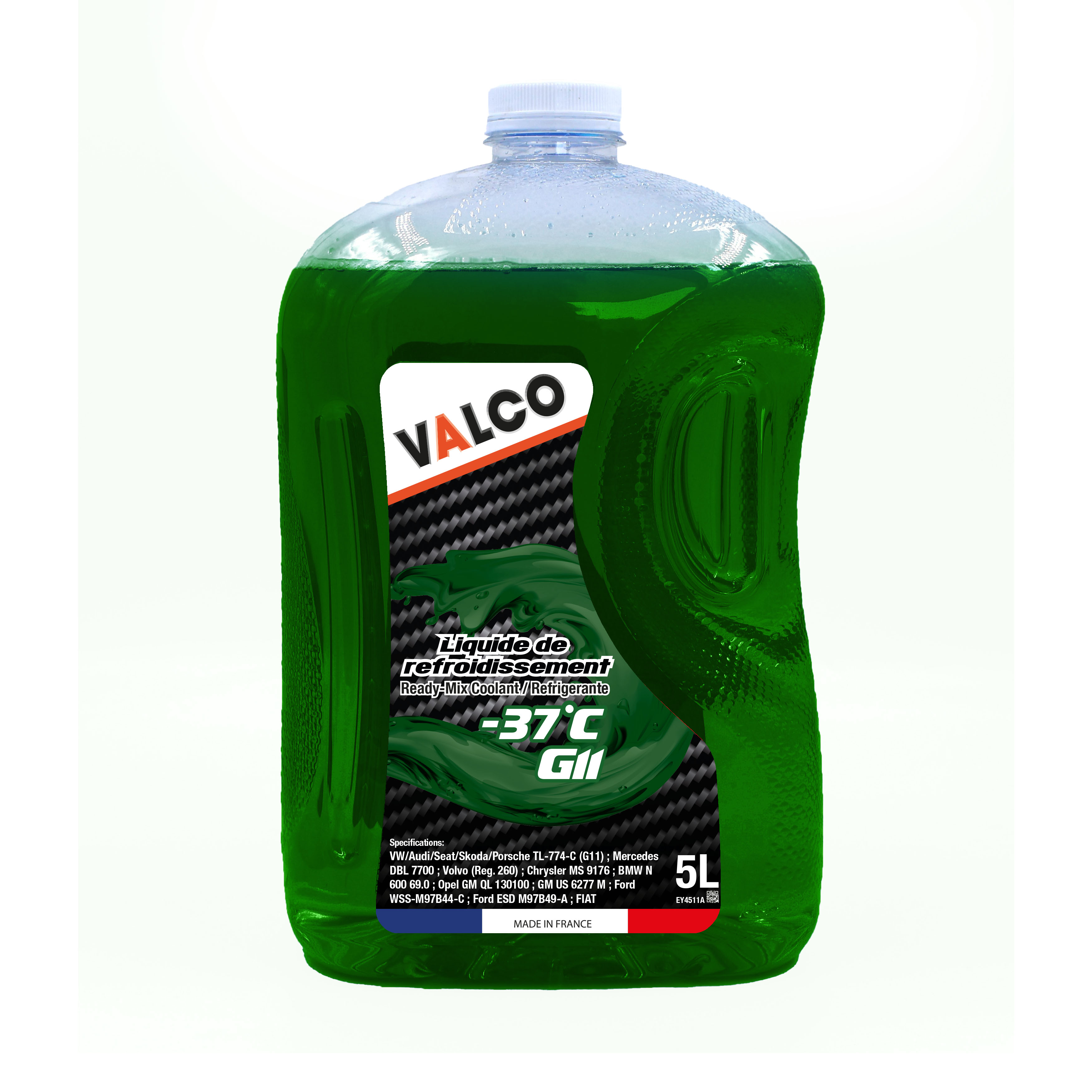 VALCO GREEN READY-MIX COOLANT -37°C