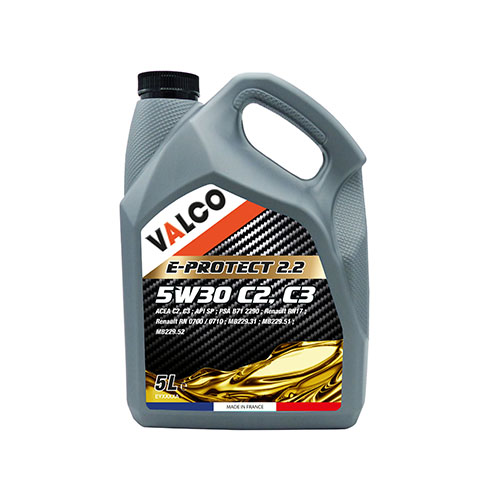 5W30 C2.C3 E-PROTECT 2.2 VALCO - VALCO Lubrifiants